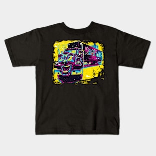 Hitchhiking To Survival Maximum Overdrive Adventure Shirt Kids T-Shirt